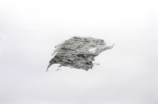 Katrina Bello Hawak/Hold Series graphite on paper