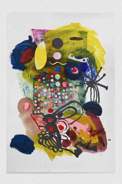 KATY KRANTZ Sculpture + Paintings acrylic, ink and collage on paper