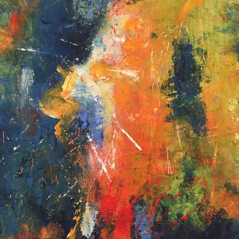 Kathy Burdon abstract series Oil, Cold Wax