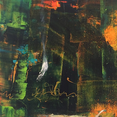 Kathy Burdon abstract series Oil and Cold Wax