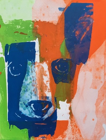 Kathy Cotter PORTRAITS Acrylic on board