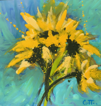 Kathy Cotter AVAILABLE @ CORTILE GALLERY OIL & WAX