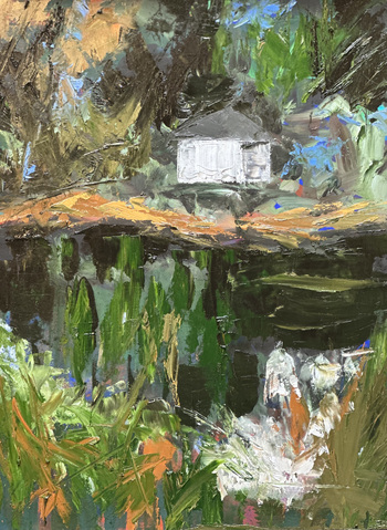 Kathy Cotter SCAPES OIL on Panel