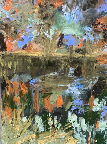 Kathy Cotter SCAPES OIL on Panel