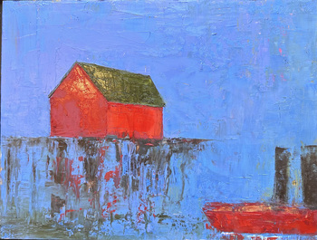 Kathy Cotter SCAPES OIL on Panel