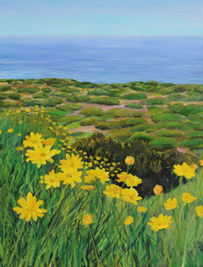 Keisuke Eguchi Painting Landscape acrylic on canvas
