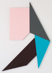 Ken Greenleaf Shaped Color Paintings Acrylic on canvas on shaped support