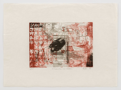 KENNETH BROWN, JR. Prints Lithograph (stone) and polymer photo etching on Japanese Paper