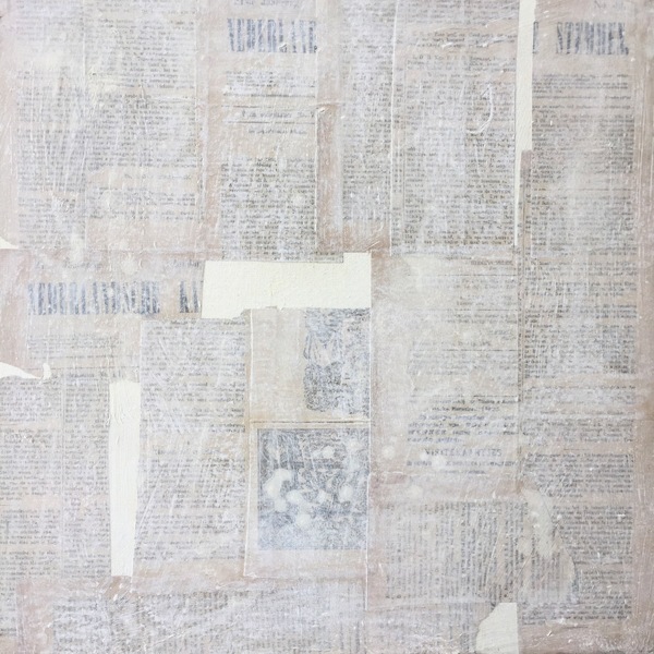 Kenneth Jaworski Selected Works | 2016- 2018 Acrylic, chalk and newspaper on canvas