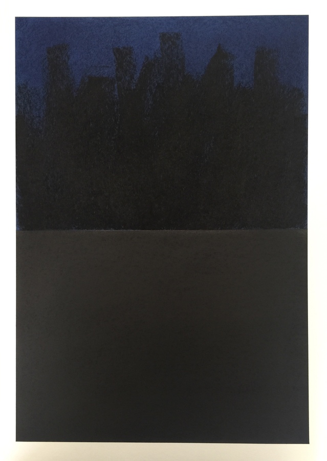 Kenneth Jaworski Selected Recent Works | 2016-Present Charcoal, Siberian chalk, Woad pigment and pastel on paper