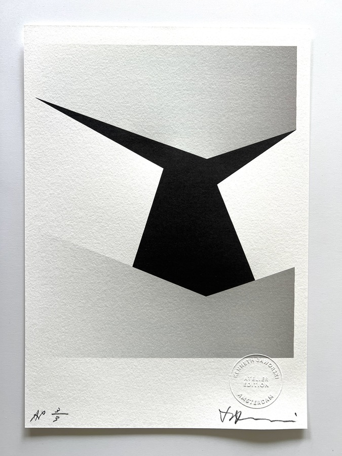 Kenneth Jaworski Mirror- Studies | 2024 Inkjet on 200g Fabriano | Stamped and Signed Edition