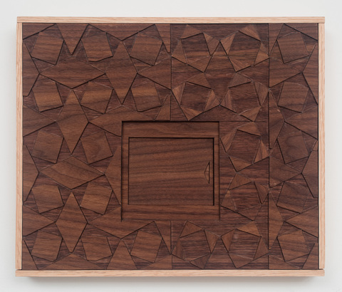 Ken Weathersby Nut Paintings walnut, acrylic and graphite on linen
