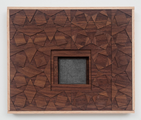 Ken Weathersby Nut Paintings walnut, acrylic and graphite on linen
