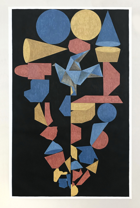 Ken Weathersby Bird Paintings 2025-2026 acrylic & graphite on paper