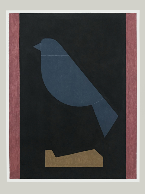 Ken Weathersby Bird Paintings 2025-2026 acrylic & graphite on paper