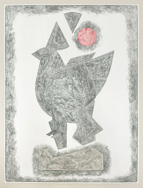 Ken Weathersby Bird Paintings 2025-2026 acrylic & graphite on paper