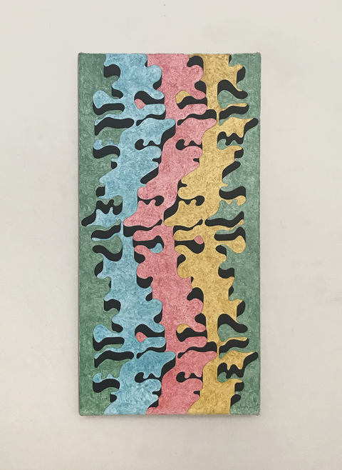 Ken Weathersby Ffmm Paintings 2025 acyrlic & graphite on linen