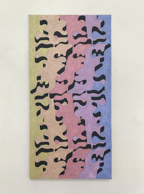 Ken Weathersby Ffmm Paintings 2025 acrylic & graphite on linen