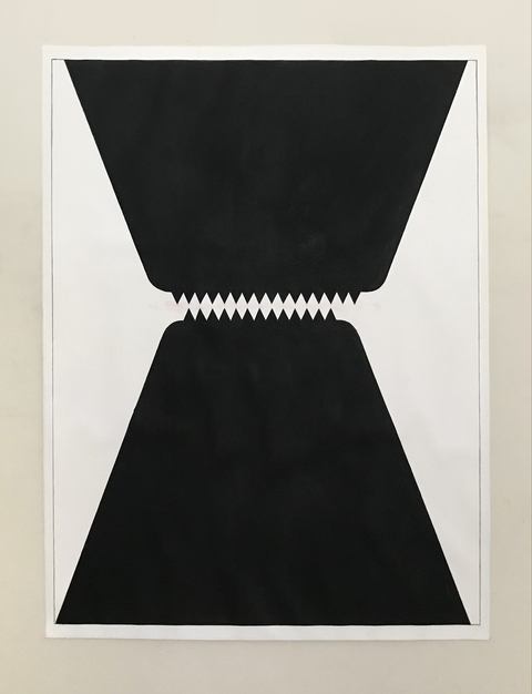 Ken Weathersby WL Paintings III 2024-2026 acrylic & graphite on paper