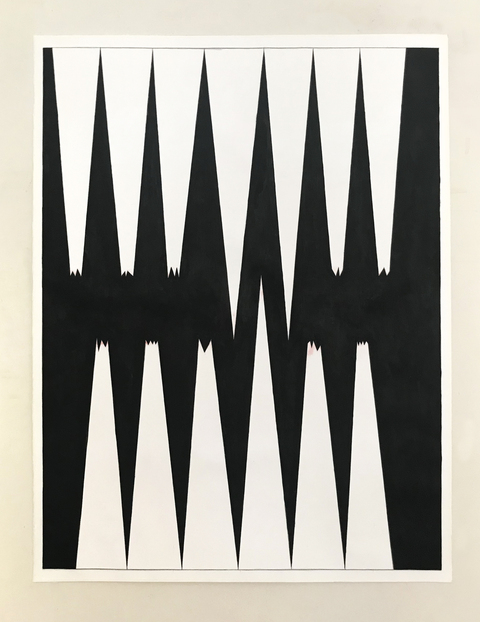 Ken Weathersby WL Paintings III 2024-2026 acrylic & graphite on paper