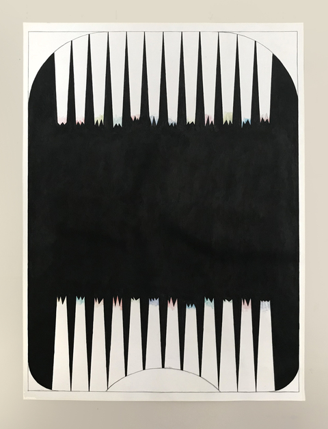 Ken Weathersby WL Paintings III 2024-2026 acrylic & graphite on paper