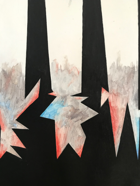 Ken Weathersby WL Paintings III 2024-2026 acrylic & graphite on paper