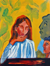 Kimberly DiNatale 2025 My Life  acrylic on canvas