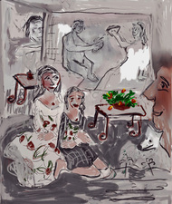 Kimberly DiNatale 2025-2026 Paintings digital drawing