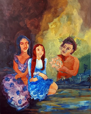 Kimberly DiNatale 2025-2026 Paintings acrylic on canvas