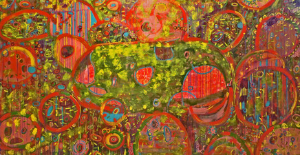 Kimberly DiNatale 2015-16 Paintings Acrylic on Yupo paper