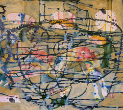 Kimberly DiNatale 2007-8 Abstract Paintings Ink and acrylic on paper