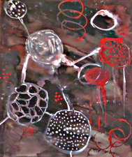 Kimberly DiNatale 2007 Paintings Gouache on paper