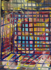 Kimberly DiNatale 2007 Paintings Gouache on paper