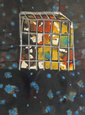 Kimberly DiNatale 2007 Paintings Ink and Conte on paper