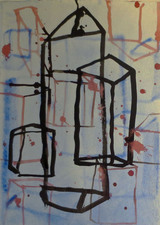 Kimberly DiNatale 2007 Paintings Ink on paper