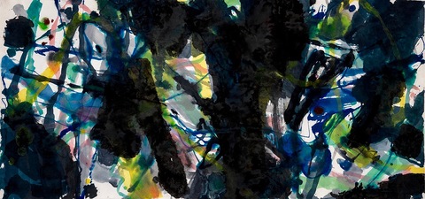 Touche Painting Acrylic on Mauberry Paper