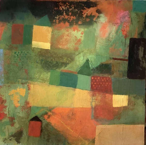 K I M   H A N N A NEW WORK 2025 Mixed Media on wood panel