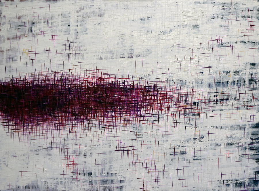 Kristin Schattenfield-Rein The Deficient Matriarch Suite Oil, Enamel on Canvas