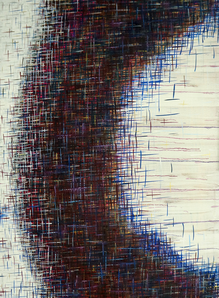 Kristin Schattenfield-Rein The Deficient Matriarch Suite Oil, Enamel on Canvas