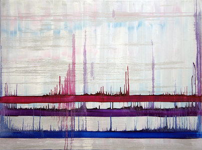 Kristin Schattenfield-Rein Mandala Project Oil, Enamel on Canvas