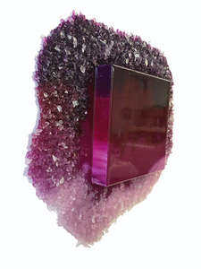 Kristin Schattenfield-Rein The Liminal Gates Glass, Resin, Gold Dust & Acrylic Ink on Birch Panel