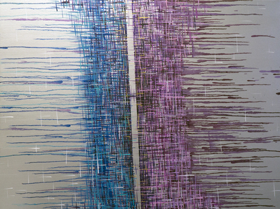 Kristin Schattenfield-Rein Series & Projects Oil, Enamel on Canvas