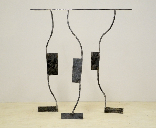 Dominique LABAUVIE Sculpture 2012 Forged Steel