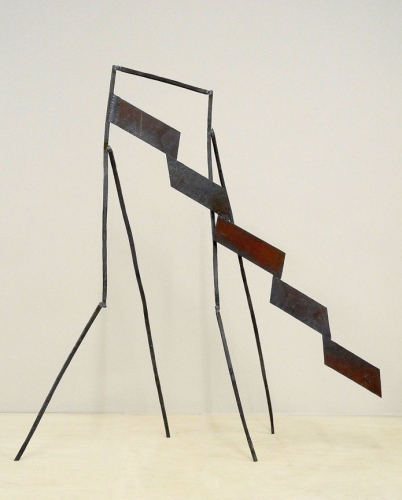 Dominique LABAUVIE Sculpture 2011: Fukushima Series forged and cut steel