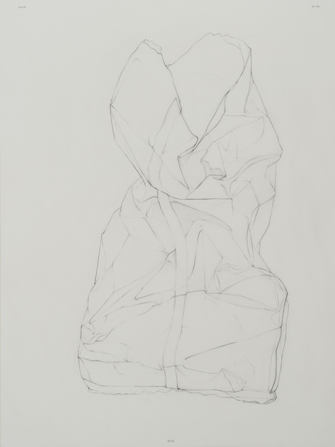 Leigh Ann Hallberg Bags of America, Artist Book graphite on mylar