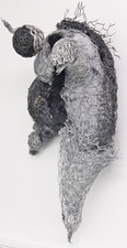 Larry Dell Metal/Fabric Sculpture 