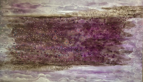 Laura Gurton Landscape Abstraction 2026 oil and alkyd on linen