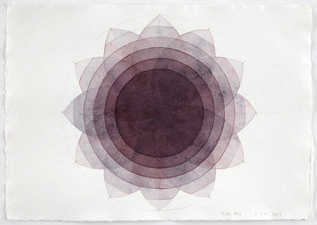 LAURA SUE KING paintings on paper watercolor, pencil, paper