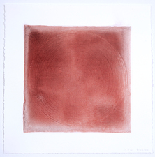 LAURA SUE KING prints Monoprint, watercolor on drypoint