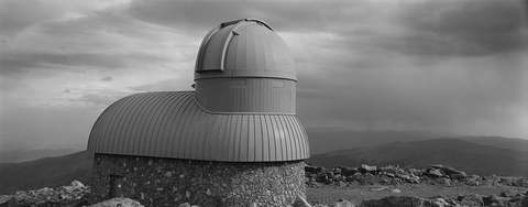 LAUREN ORCHOWSKI THE OBSERVABLE UNIVERSE, NEAR AND FAR, Observatories + North America Silver gelatin contact print